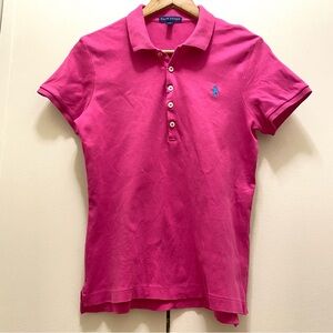 Ralph Lauren Pink Classic Polo Shirt Size L